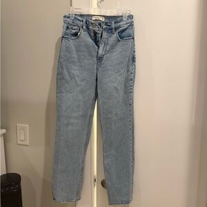 Abercrombie & Fitch Light Blue High Rise Jeans